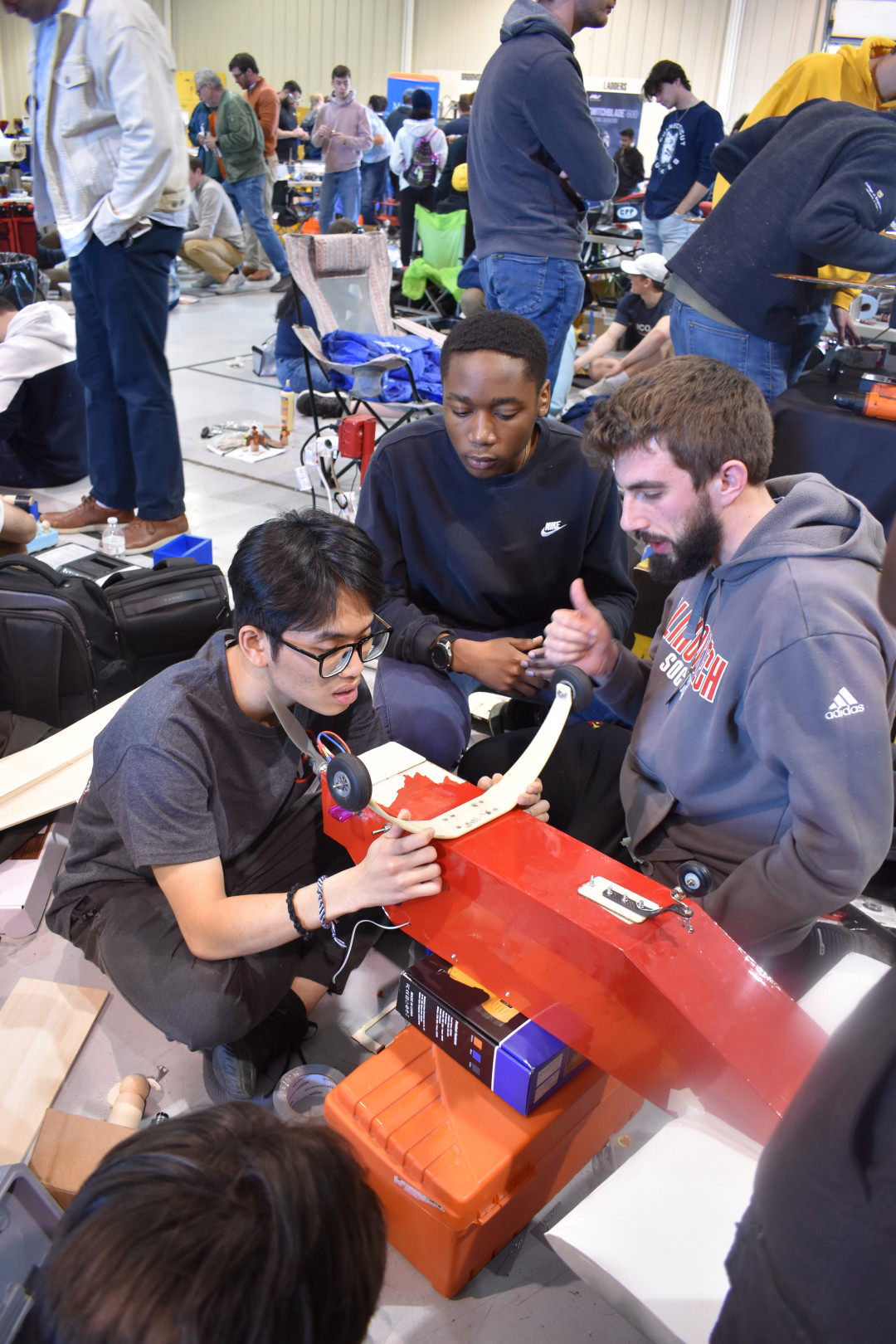 Installing landing gear