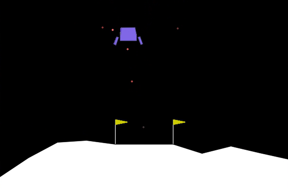 Simulated environment.